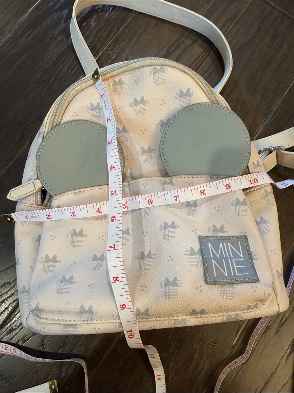 Disney Dani by Danielle Nicole Minnie Ear Mini Backpack - Picture 10 of 11